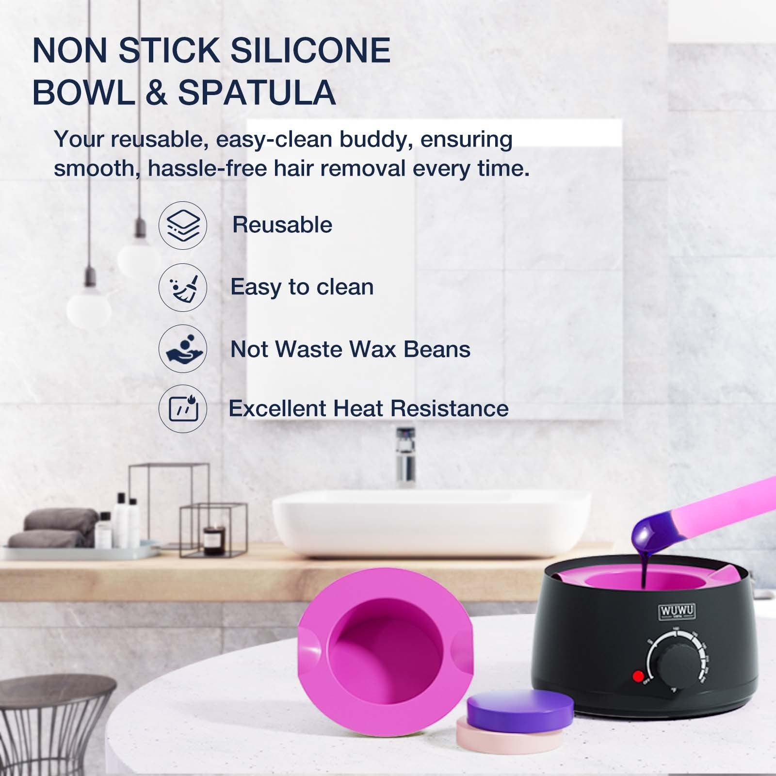 Waxing Kit 11 Items WUWUVISTA Hair Removal