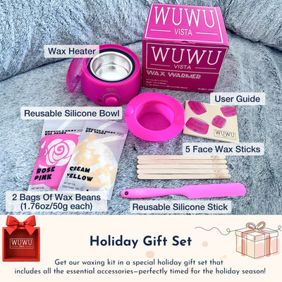Waxing Kit 11 Items WUWUVISTA Hair Removal