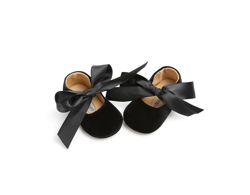 Ribbon Spring and Autumn Baby Princess Shoes