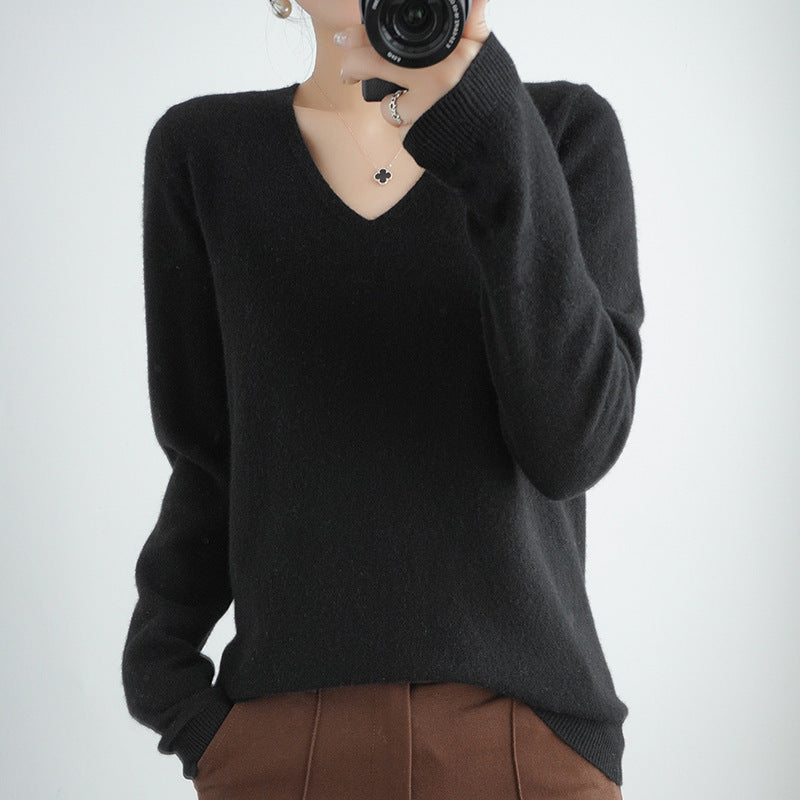 Sweater Short Plus Size Pullover Bottoming Shirt