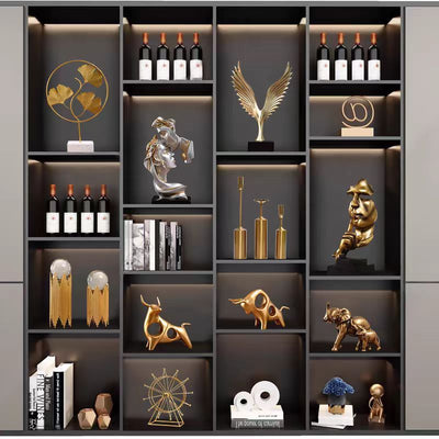 Light Luxury Resin Wine Cabinet Decorations