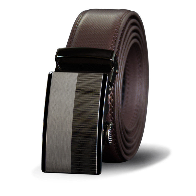Men's two-layer cowhide belt belt