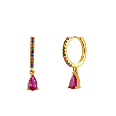 French style ear buckle silver earrings women fashion hot style