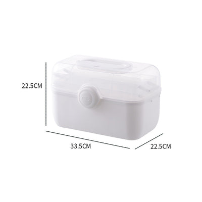 Home Medicine Cabinet Storage Box Large Family