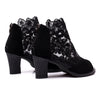 Lucyever Women Sandals Square High Heel