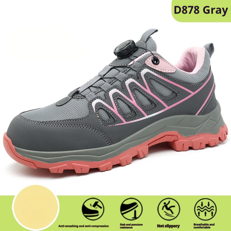 Women's Labor Protection Shoes Lightweight Deodorant Breathable