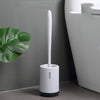 soft rubber head toilet brush