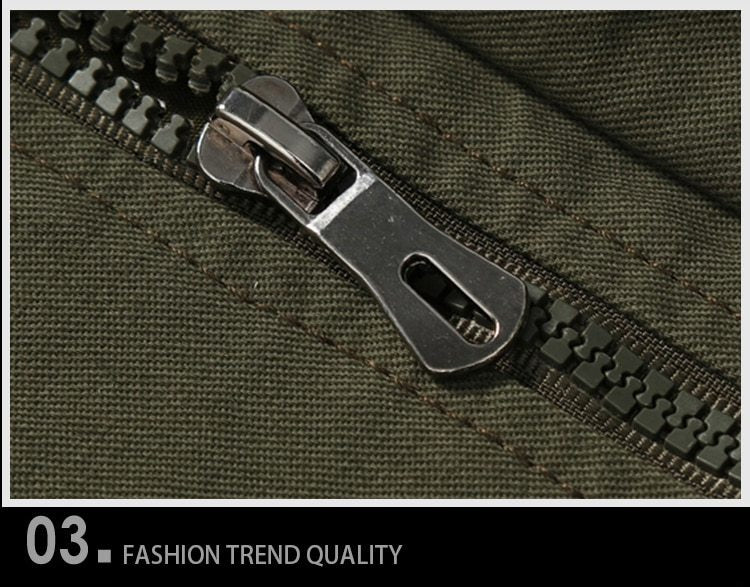 brand jacket men winter army military pilot