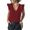 Ruffled Sleeve Top
