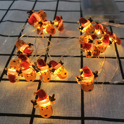 Christmas Decoration Light LED String Lights Santa