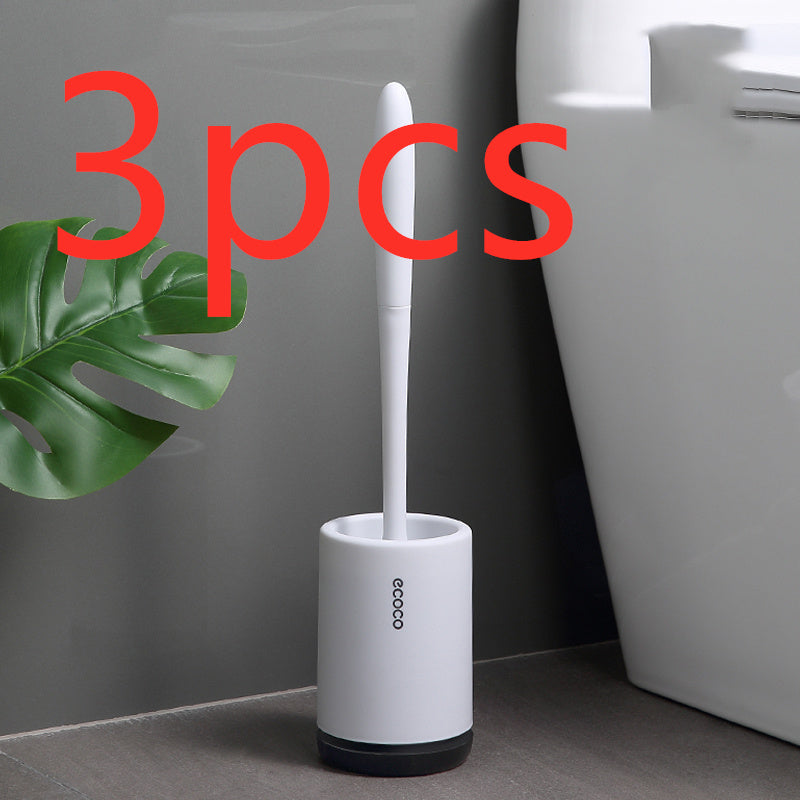 soft rubber head toilet brush