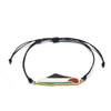 Epoxy Stainless Steel Palestinian Flag Map Carrying Strap