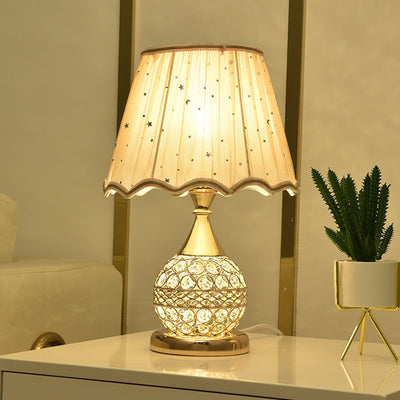 Crystal Desk Lamp Bedroom Bedside Lamp