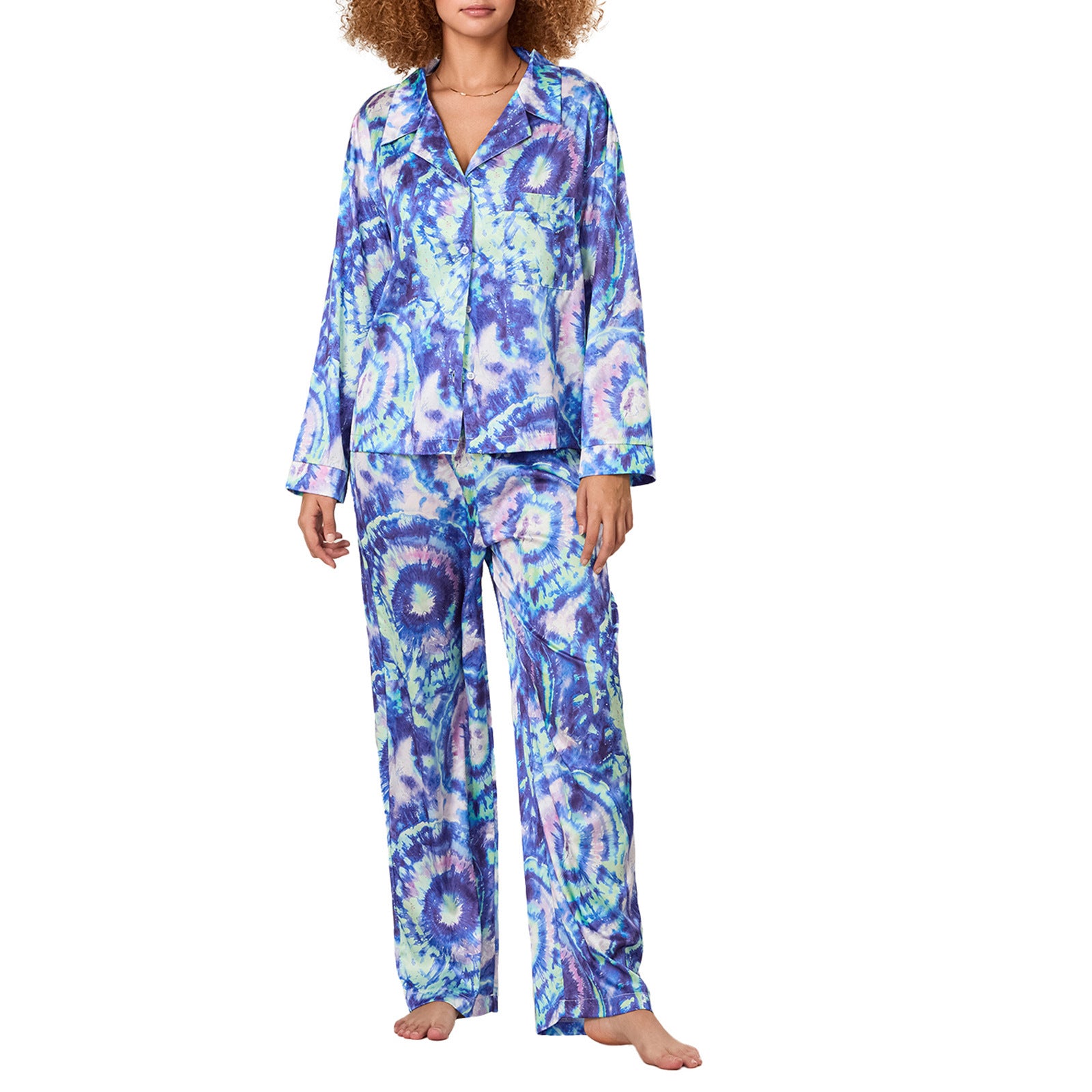 3D Digital Printing Long Sleeve Trousers Suit