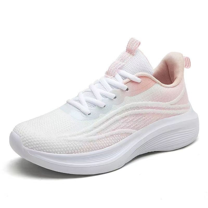 Light Mesh  Soft Bottom Running Shoes