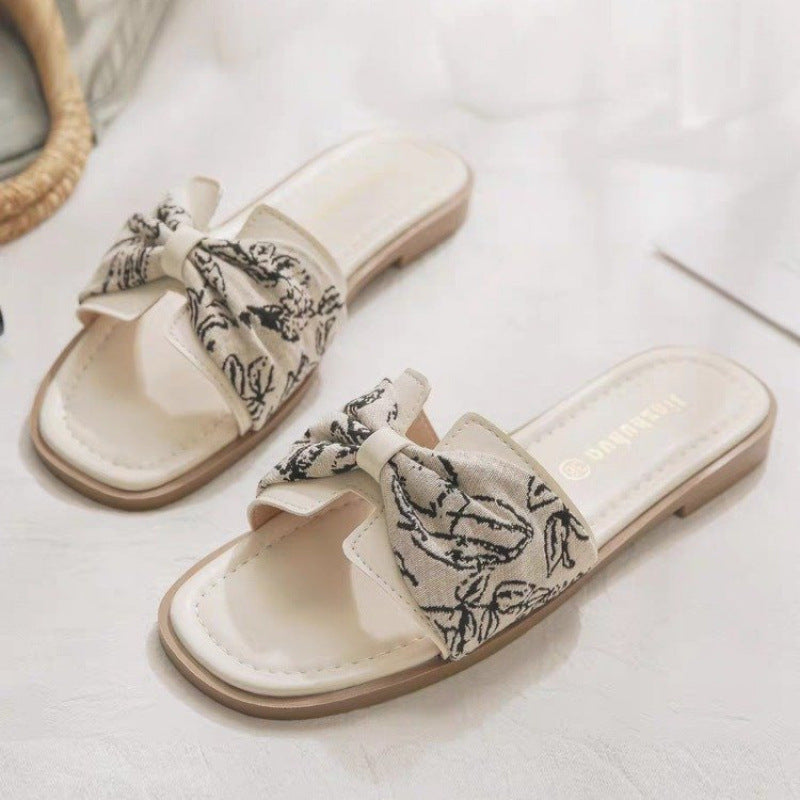 Women's French-style Sandals With Skirt