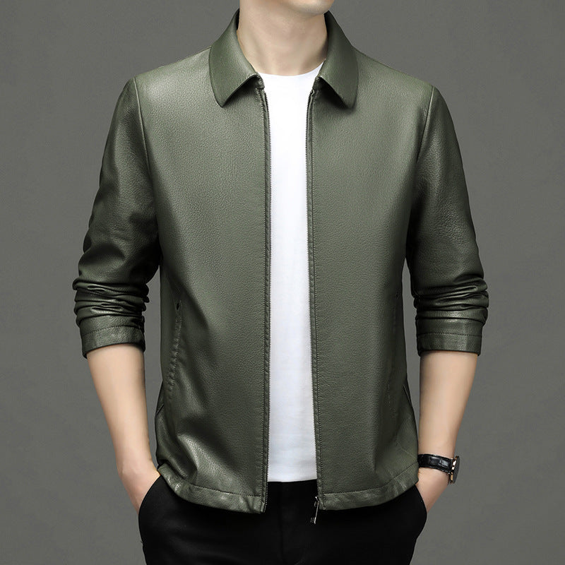 Real Leather Clothes Coat Leather Jacket Men