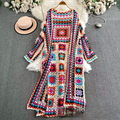 Sweet Heavy Industry Color  Long Sleeve Sweater