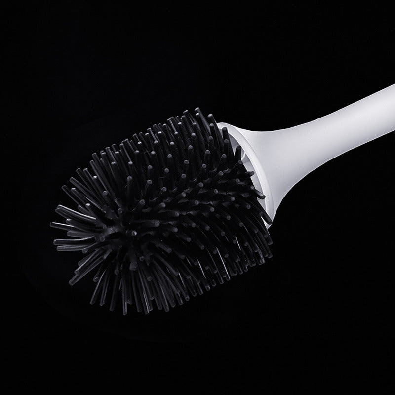 soft rubber head toilet brush
