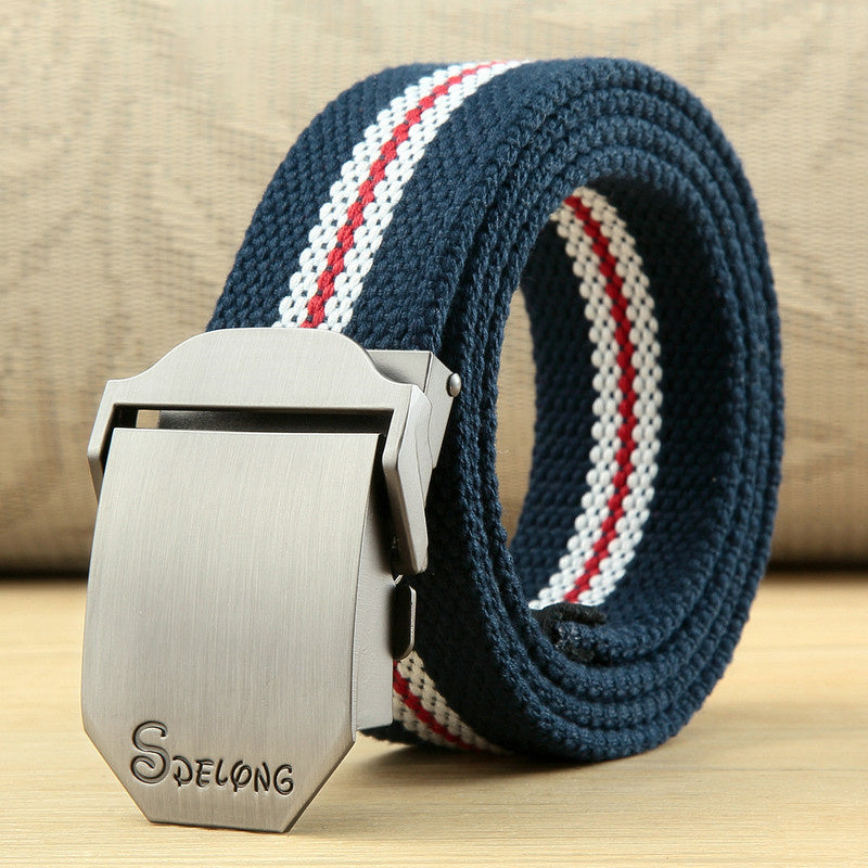 Men's canvas belt