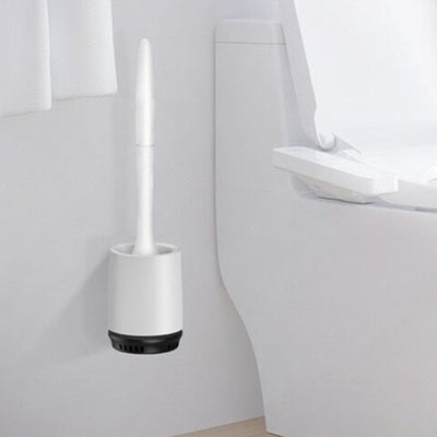 soft rubber head toilet brush