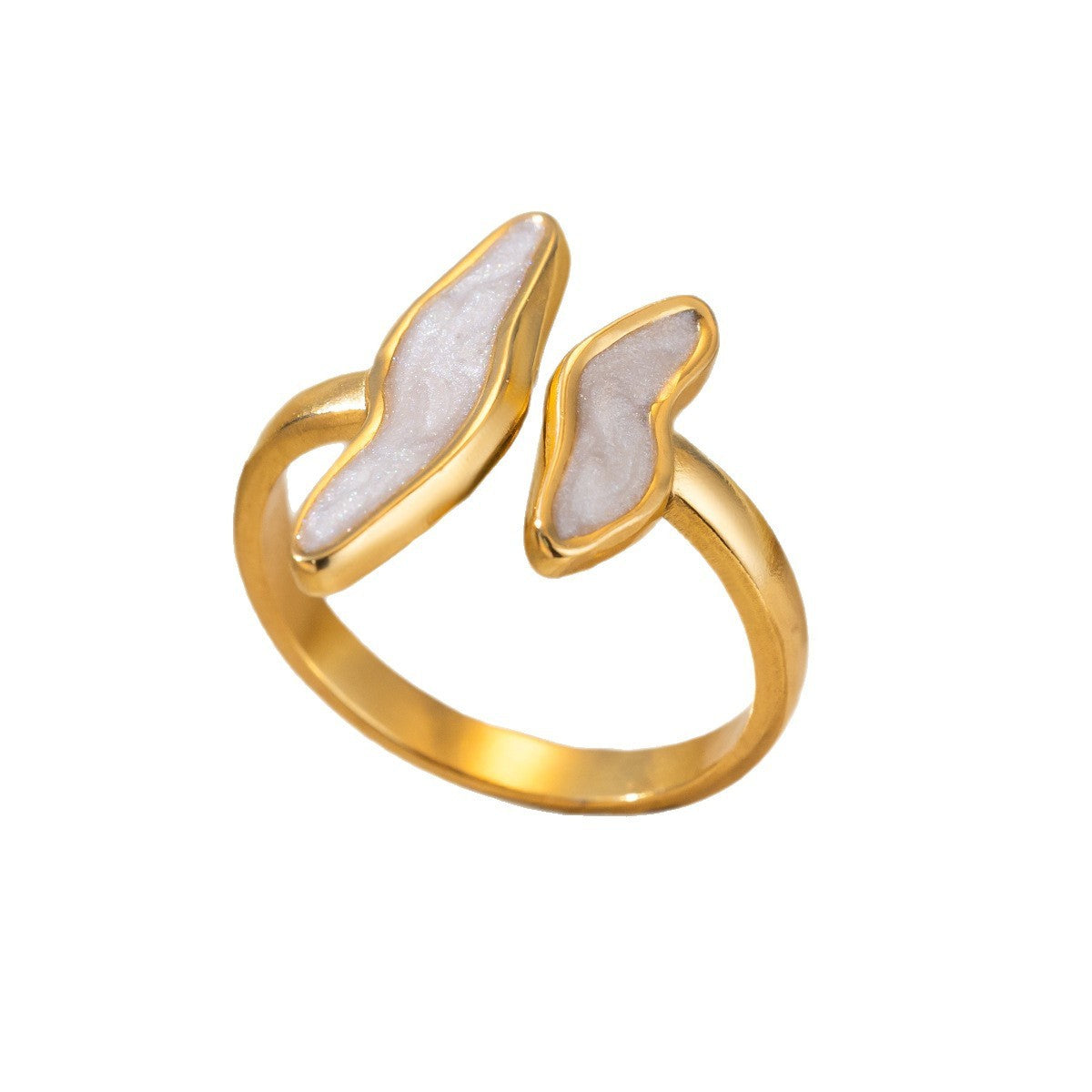 Korean Style Fashion Simple And Cool Style Stainless Steel Ring