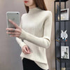 Slim Fit Slimming Inner Knitted Bottoming Shirt Women's Long Sleeve