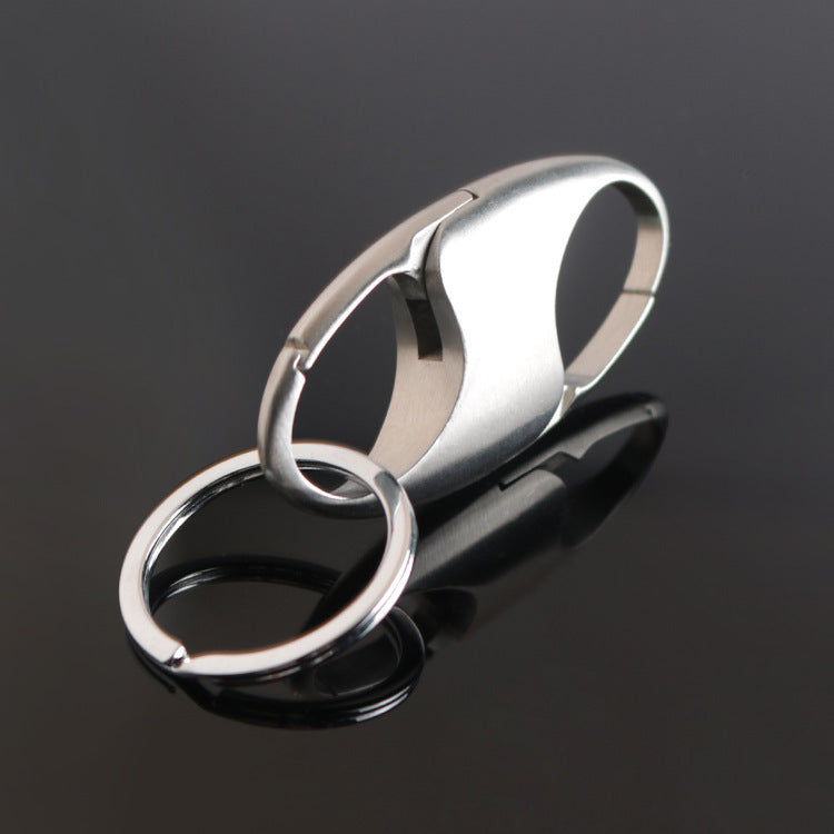 304 Stainless Steel Car Key Ring Creative Upscale Metal Key Chain