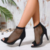 High Heel Back Zipper Plus