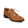 British  High-cut Lace-up Shoes