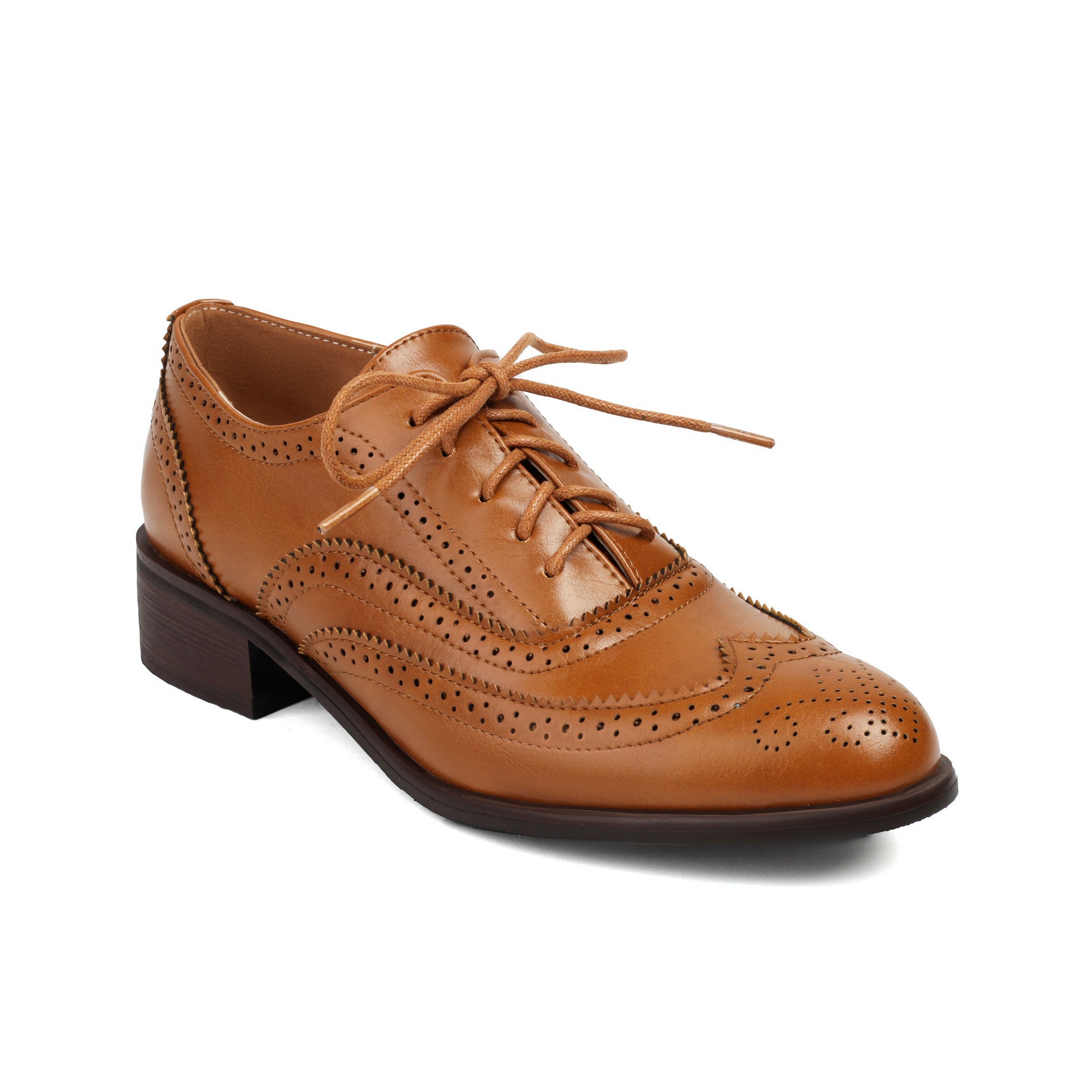 British  High-cut Lace-up Shoes