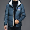 New Winter Hooded Warm and Cold Proof Down Jacket for Middle-aged and Young Men