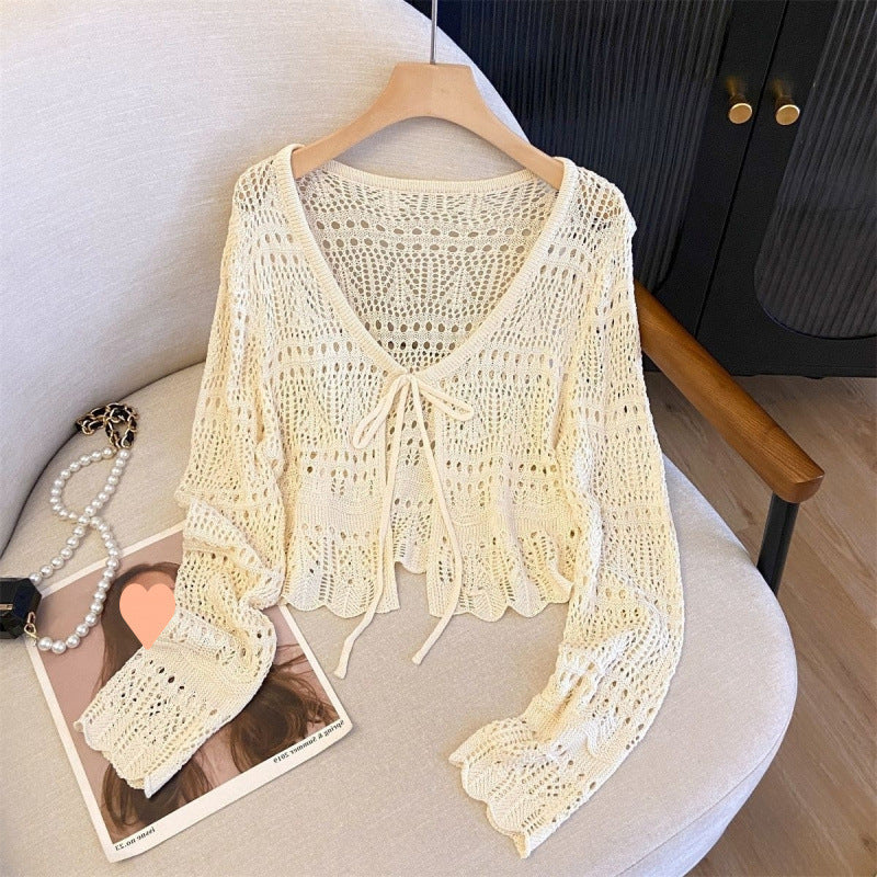 Knitted Long Sleeve Sun Protection