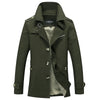 Spring men's washed windbreaker jacket