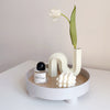 Home decoration tall tray storage fruit tray