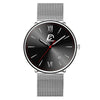 Men's Stainless Steel Calendar Watch Korean Version