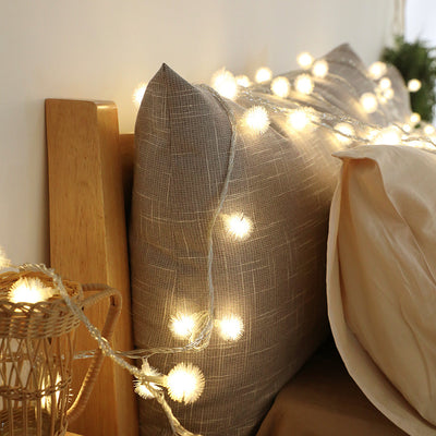 Curtain Garland on the Window