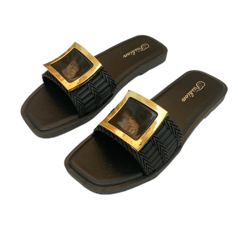 Women's Summer Flat Slippers All-match Casual