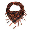 Network Silk Houndstooth Square Keffiyeh Military Fans Tactical Tassel Desert Scarf