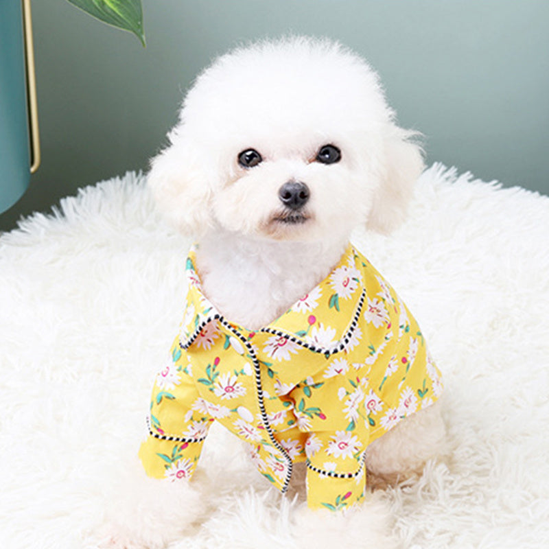 French Style Dog Pajamas"