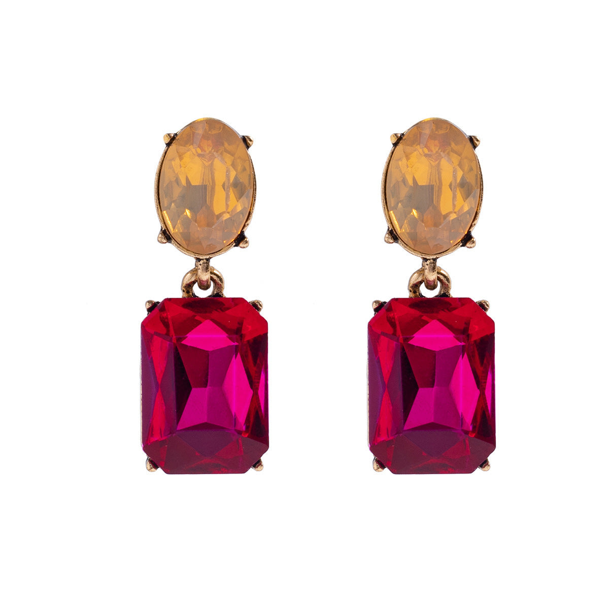 Crystal Stud Earrings