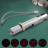 Laser Pointer Cat Toy, Red Dot LED Light Pointer Interactive Toys Indoor Cats Dogs, Long Range 5 Modes Lazer Projection Playpen For Kitten Outdoor Pet Chaser Tease Stick Training Exercise,USB Recharge