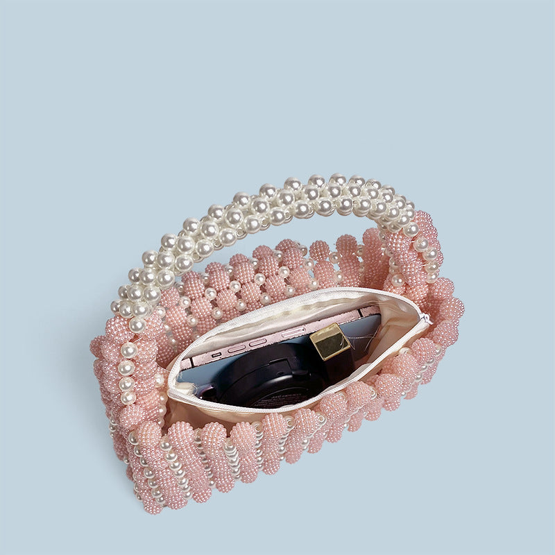 Pearl Ball Handmade Handbag