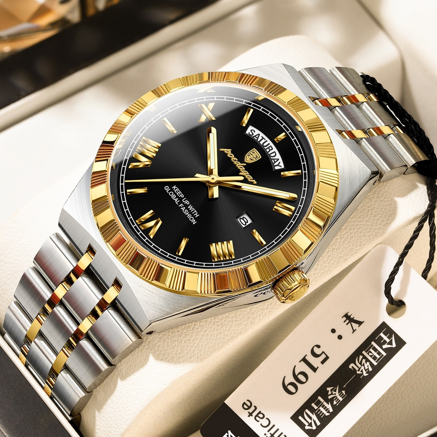 Men's  Waterproof Watch