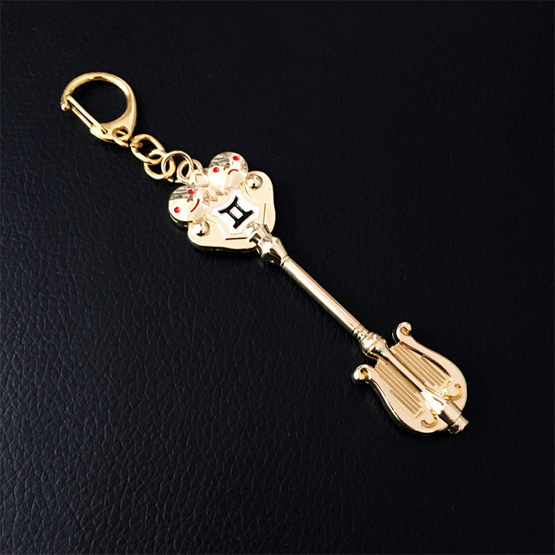 Creative Fashion Twelve Constellation Modeling Alloy Key Ring