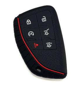 Silicone Key Cover Chevrolet Tahoe Ivia GW Tire Pattern Cover