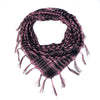 Network Silk Houndstooth Square Keffiyeh Military Fans Tactical Tassel Desert Scarf