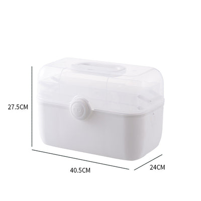 Home Medicine Cabinet Storage Box Large Family