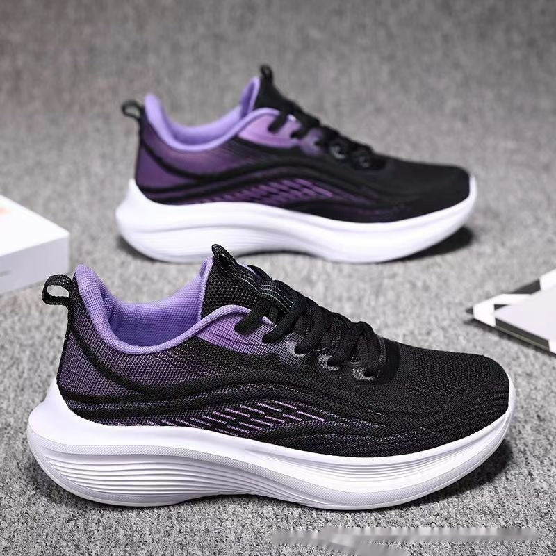 Light Mesh  Soft Bottom Running Shoes
