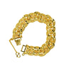 Gold Carven Design Starry Bracelet